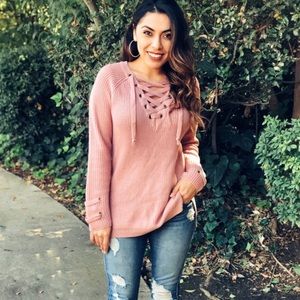 Sweaters - Pink Sweater Sweaters - Pink Sweater